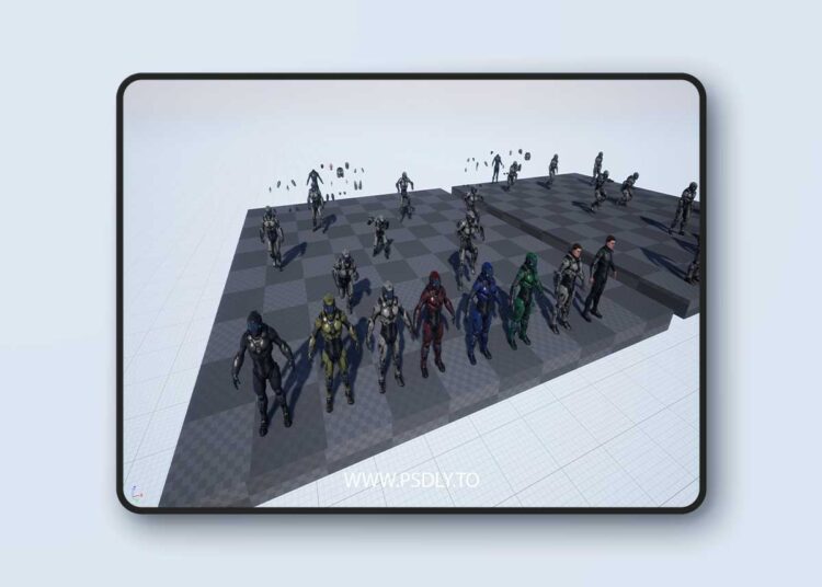 Space Male (4.26+) for Unreal Engine 1 Space Male (4.26+)