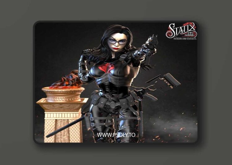 Statix – Baroness 3D Print 1 Statix – Baroness 3D Print