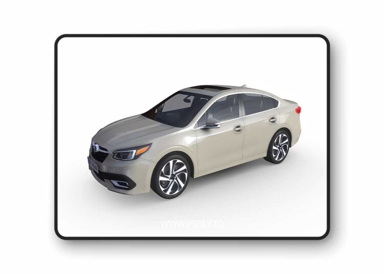 Subaru Legacy 2020 3D Model 1 Subaru Legacy 2020 3D Model