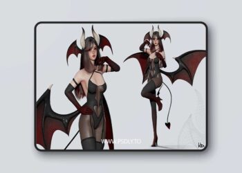 Succubus Lily – Game Ready – Unreal Engine