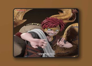 Tanuki Figures – Gaara – 3D Print Model STL