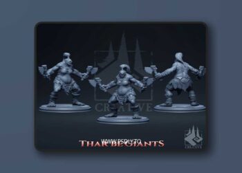 Thar Be Giants – Srugan the Fearsome – 3D Print