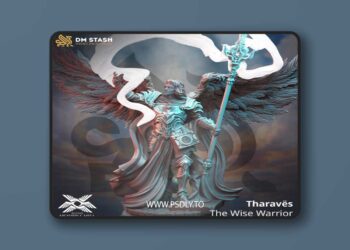 Tharavës – The Wise Warrior – 3D Print Model