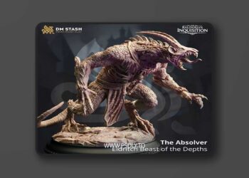 The Absolver – Eldritch Beast of the Depths – 3D Print