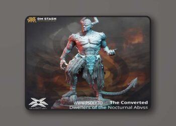 The Converted – Dwellers of the Nocturnal Abyss Deceit – 3D Print Model