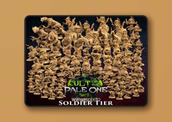 The Dragon Trappers Lodge – Cult of The Pale One Pt. 1 – Soldier Tier – 3D Print