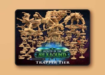 The Dragon Trappers Lodge – Secrets of The Silkbound – 3D Print Model STL
