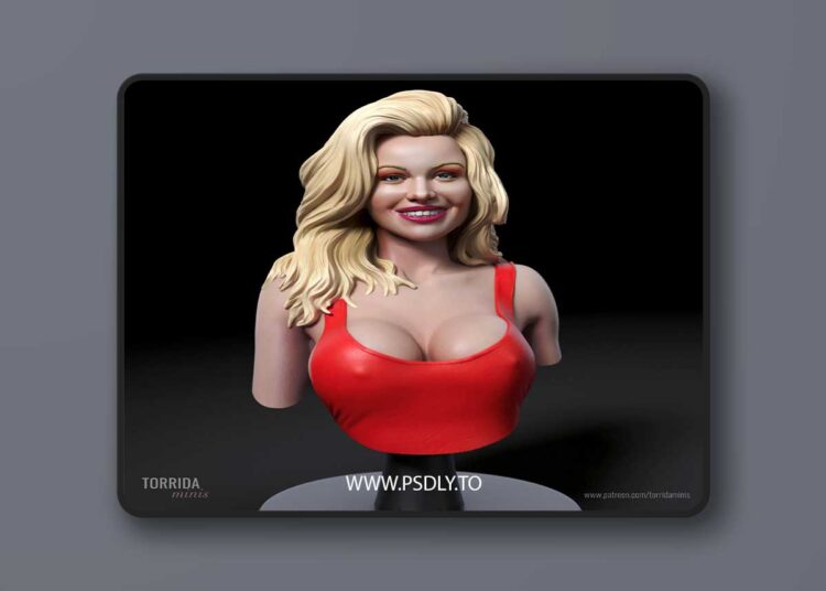 Torrida Minis – CJ Parker Bust – 3D Print 1 Torrida Minis – CJ Parker Bust – 3D Print