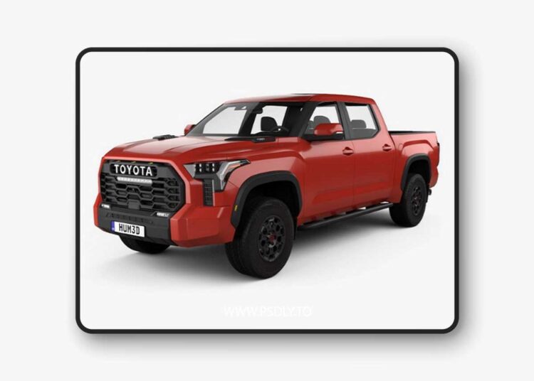 Toyota Tundra CrewMax TRD Pro 2022 3D Model 1 Toyota Tundra CrewMax TRD Pro 2022 3D Model