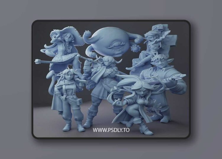 Twin Goddess Miniatures June 2025 – 3D Print 1 Twin Goddess Miniatures June 2025 – 3D Print
