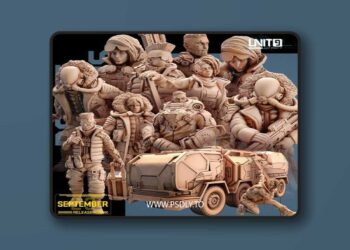 Unit9 September 2023 – 3D Print Model STL