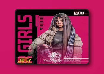 Unit9 – Bomber Girls Gang – Blast Doll – 3D Print