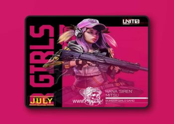 Unit9 – Bomber Girls Gang – Hana Siren Mitsu – 3D Print