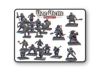 Vae Victis Miniatures – Blood & Gold vol.5 March 2025 – 3D Print Model STL