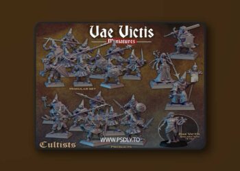 Vae Victis Miniatures – Cultists – 3D Print