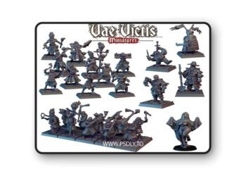 Vae Victis Miniatures – Fanatics Vol.1 3D Print