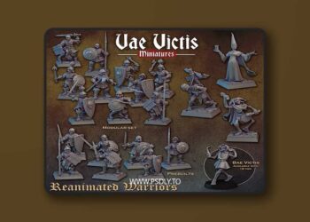Vae Victis Miniatures – Reanimated Warriors June 2025 – 3D Print Model STL
