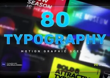80 Typography Scenes | After Effects