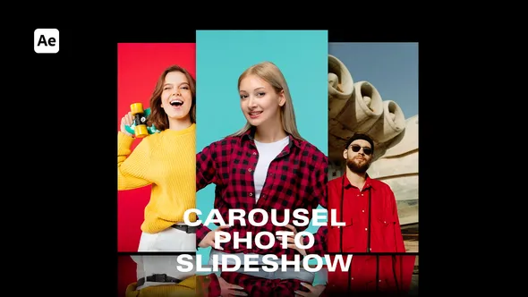 Videohive - Carousel Slideshow Opener for After Effects - 58970246 1 Videohive - Carousel Slideshow Opener for After Effects - 58970246