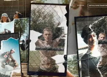 Vertical Paper Transitions