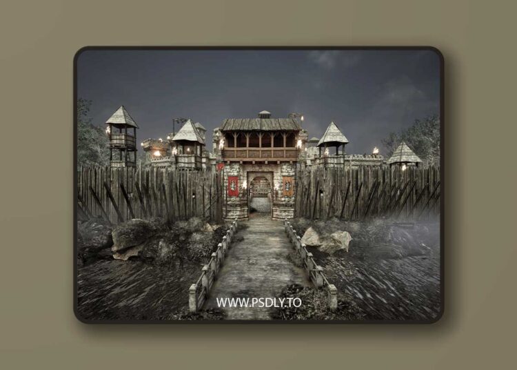 Walls and Towers (4.27+) for Unreal Engine 1 Walls and Towers (4.27+)