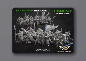 White Angel Miniatures – Forest Warriors – Forest Guard – 3D Print Model