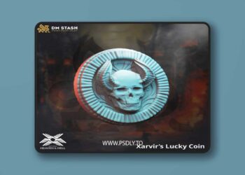 Xarvir’s Lucky Coin – 3D Print Model
