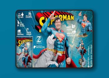 Zenith Studios – Superman and Krypto – 3D Print