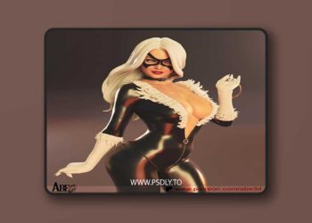 Abe3D – Black Cat – 3D Print