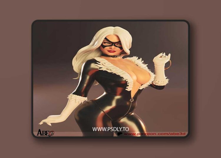 Abe3D – Black Cat – 3D Print 1 Abe3D – Black Cat – 3D Print