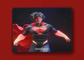 Absolute Superman – 3D Print Model STL