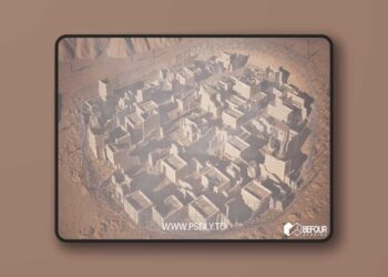 Ancient Desert Ruins Environment w/ Map Generator PCG (5.3 – 5.6)