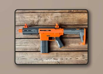 Arca Ignis Rifle – Modular Waterpistol Kit – 3D Print Model