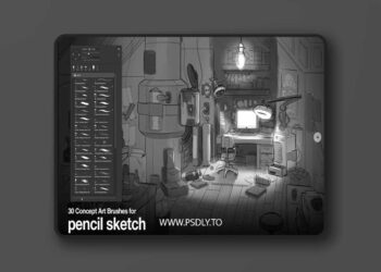 Artstation - 30 Brushes for Concept Art