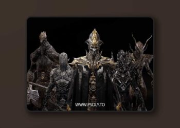 BlackMoon BOSS PACK 2 - 20+ Models Characters, Weapons and Items (5.1 – 5.6)