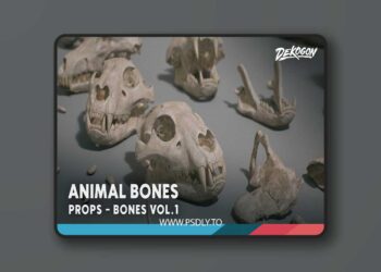 Bones VOL.1 - Animal Bones 1 (Nanite + Low Poly) (5.5)