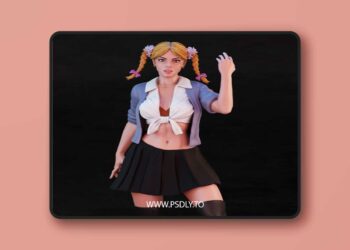 BrunoArt3D – Britney Spears – 3D Print Model