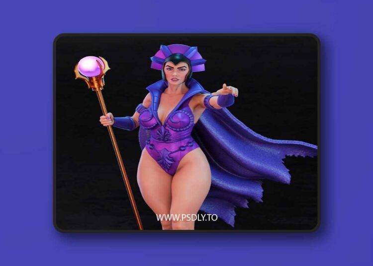 BrunoArt3D – Evil Lyn – 3D Print Model STL 1 BrunoArt3D – Evil Lyn – 3D Print Model STL