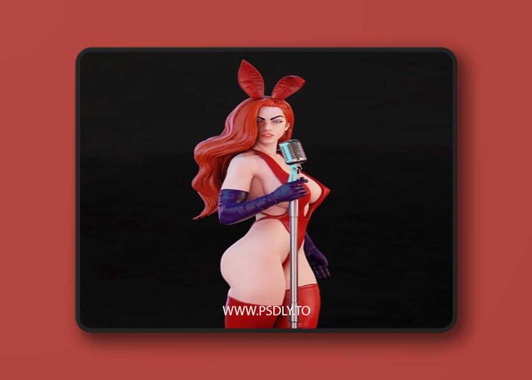 BrunoArt3D – Jessica Rabbit bunny – 3D Print Model STL 1 BrunoArt3D – Jessica Rabbit bunny – 3D Print Model STL