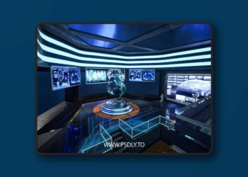 COMMAND CENTER FUTURISTIC SCI-FI (4.26+)