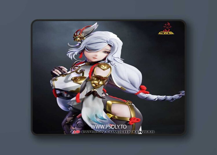 CW Studio – Genshin Impact – Shenhe – 3D Print 1 CW Studio – Genshin Impact – Shenhe – 3D Print
