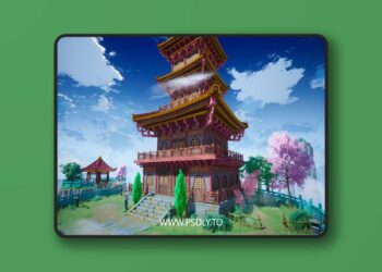 Cartoon Temple Environment (4.26 – 4.27 and 5.0 – 5.6)