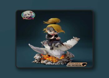 Chibi Station – Deidara 3D Print