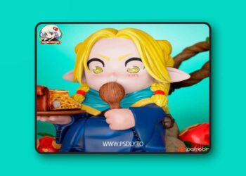 Chibistation – Marcille 3D Print