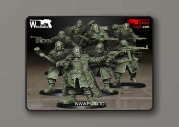 Children of Yggdrasil – Raiders – 3D Print Model