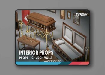 Church VOL.1 - Interior Props [5.1 – 5.6]