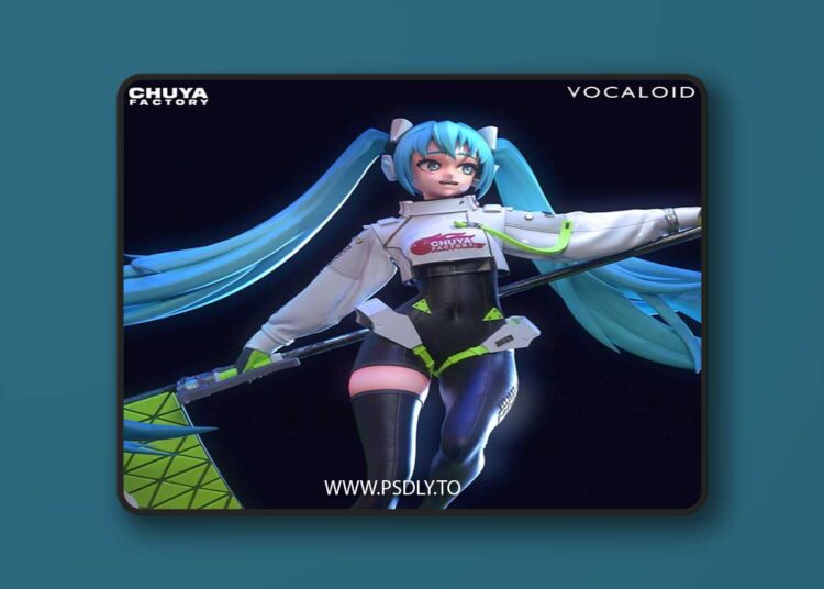 Chuya Factory – Vocaloid – Hatsune Miku – 3D Print Model STL 1 Chuya Factory – Vocaloid – Hatsune Miku – 3D Print Model STL