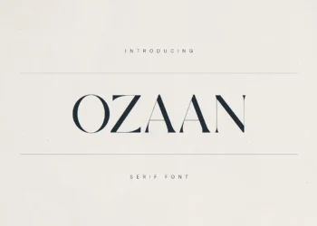 CreativeMarket - OZAAN A Sophisticated Modern Serif