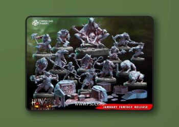Crippled God Foundry – Hunger Incarnate January 2025 3D Print