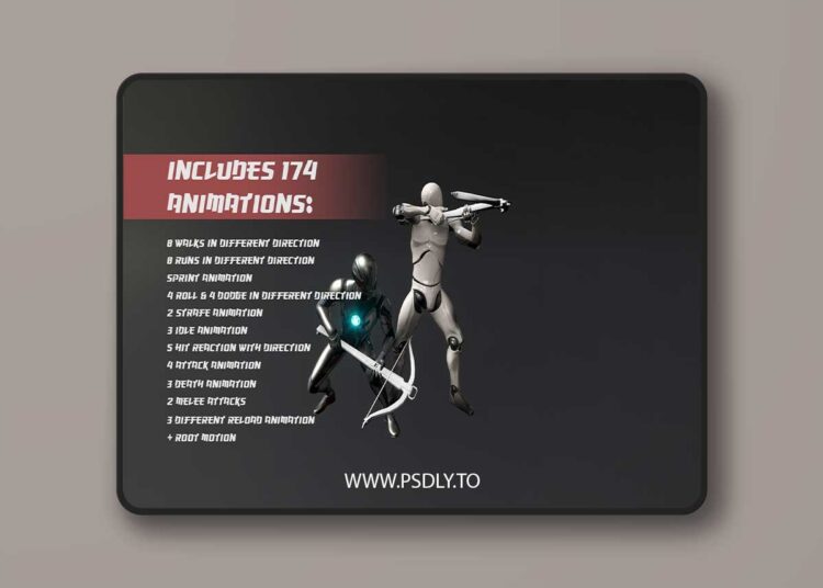 Crossbow Animation Set (4.26 – 4.27 and 5.0 – 5.6) for Unreal Engine 1 Crossbow Animation Set (4.26 – 4.27 and 5.0 – 5.6)